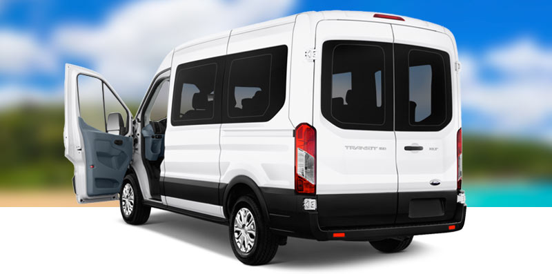 12 passenger Ford Transit van rental